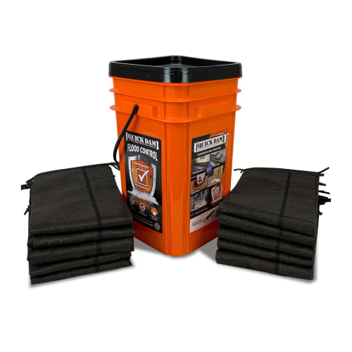 Quick Dam Flood Control Kits, Grab & Go, 5', 10 ct